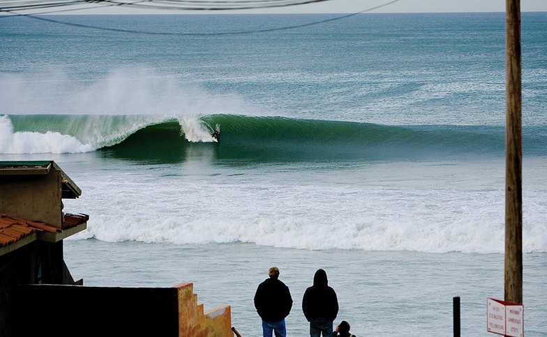 Perfect left, Baja Malibu