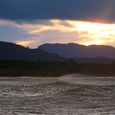 Surfing in Golden Bay, Patons Rock