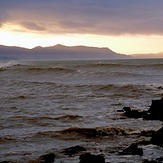 Waves breaking off Patons Rock