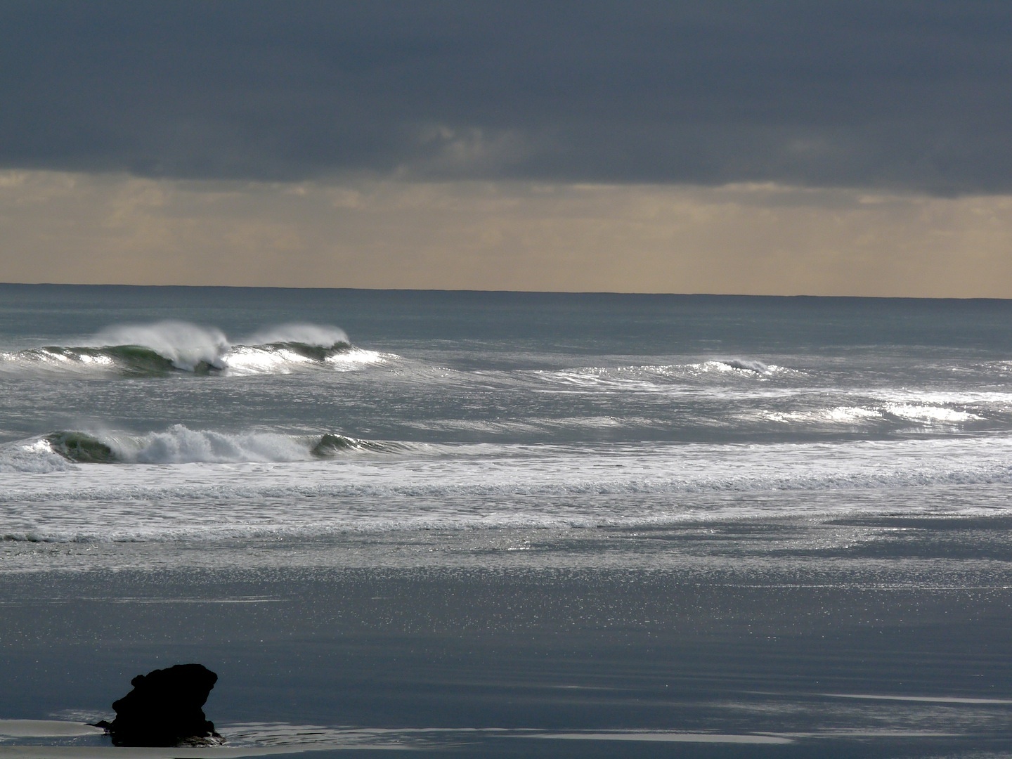 Low tide Paturau, Paturau River