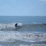 Ragged surf at Ruby Bay