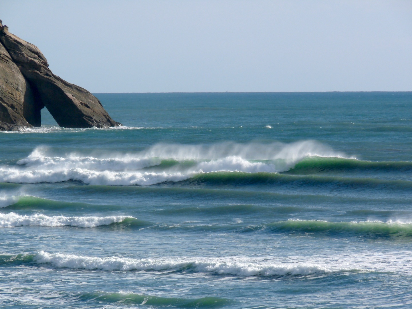Wharaiki lefts, Wharariki Beach