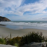 Wharariki surf, Wharariki Beach