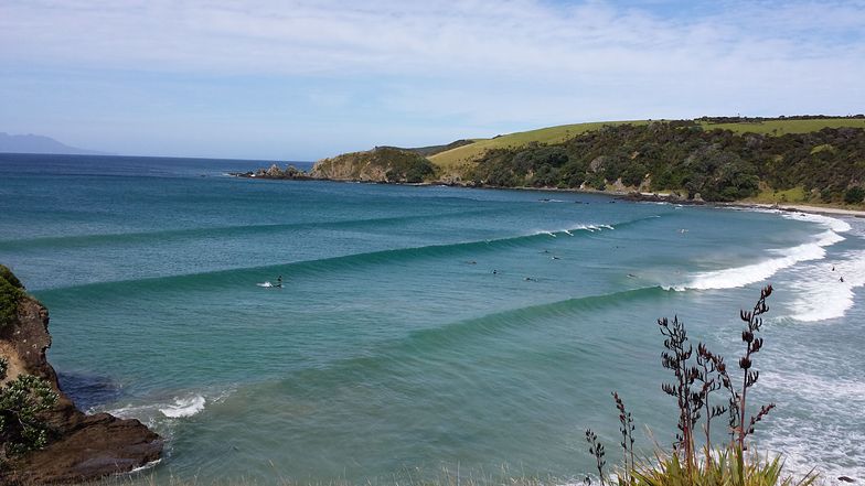 Tawharanui surf break