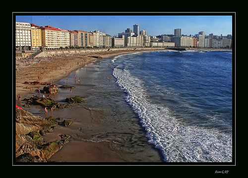 Playa do Orzan surf break