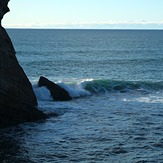 Falling tide, Fletchers Beach