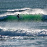 High tide, Wharariki Beach