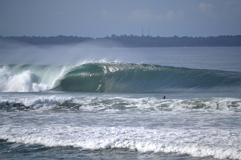 Can you believe this is a beach break?, Mandiri