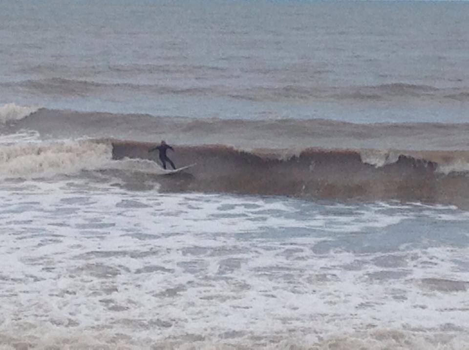 Local surfer, Withernsea