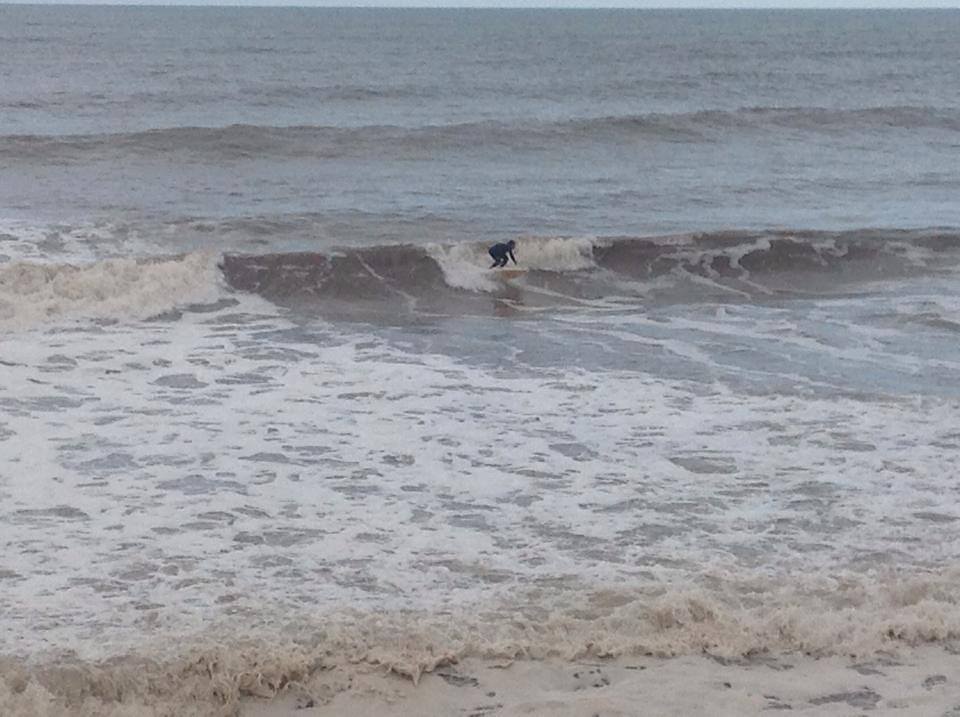 Local surfer, Withernsea