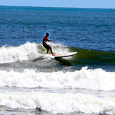 Longboard fun, Bay Front