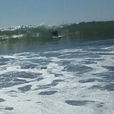 Lone Boogie Boarder, Princeton Breakwater