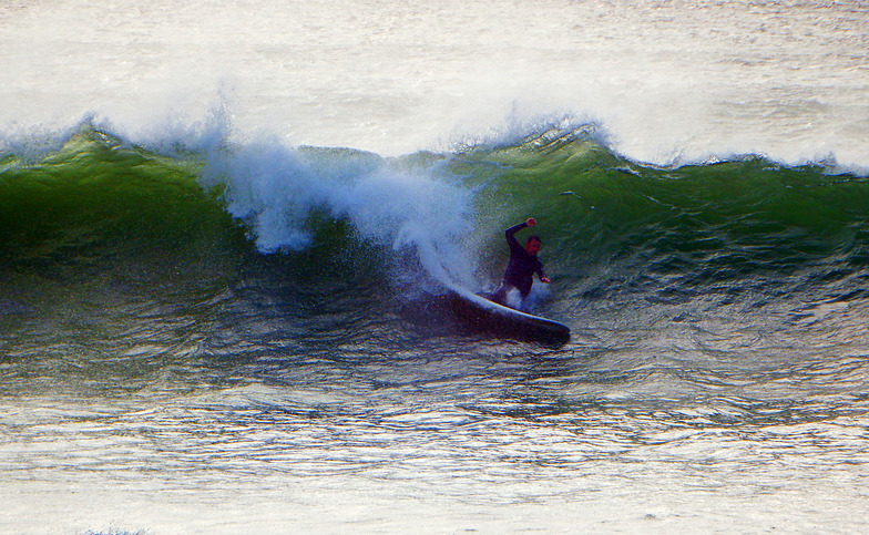 Storm surf, Broad Cove