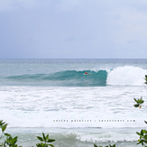 6ft closing out, Playa Santa Teresa