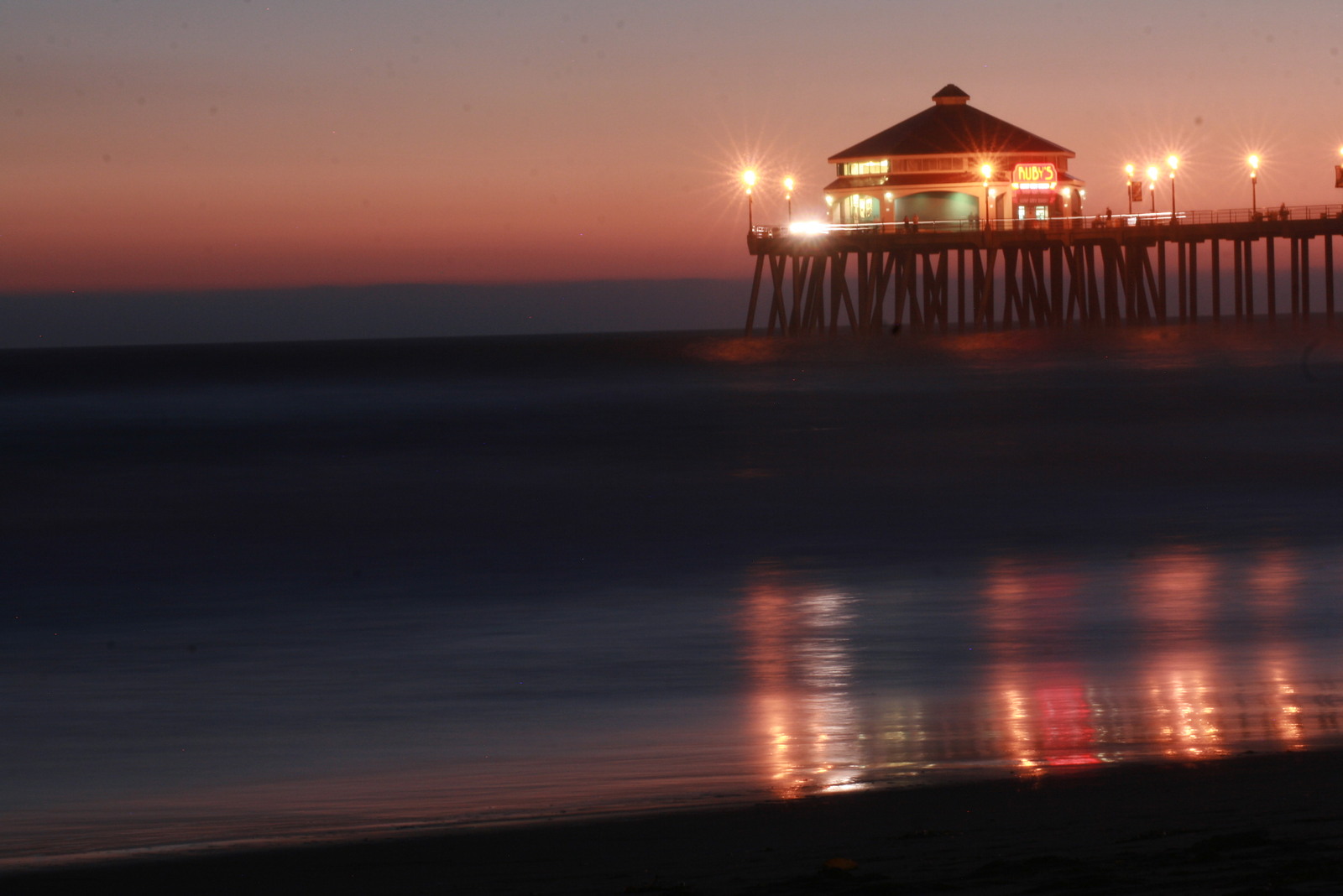 Dusk, Huntington Beach