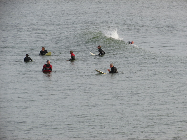 Aberwystwyth Beach surf break