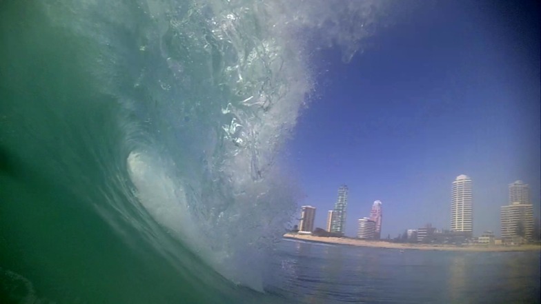 Narrow Neck surf break