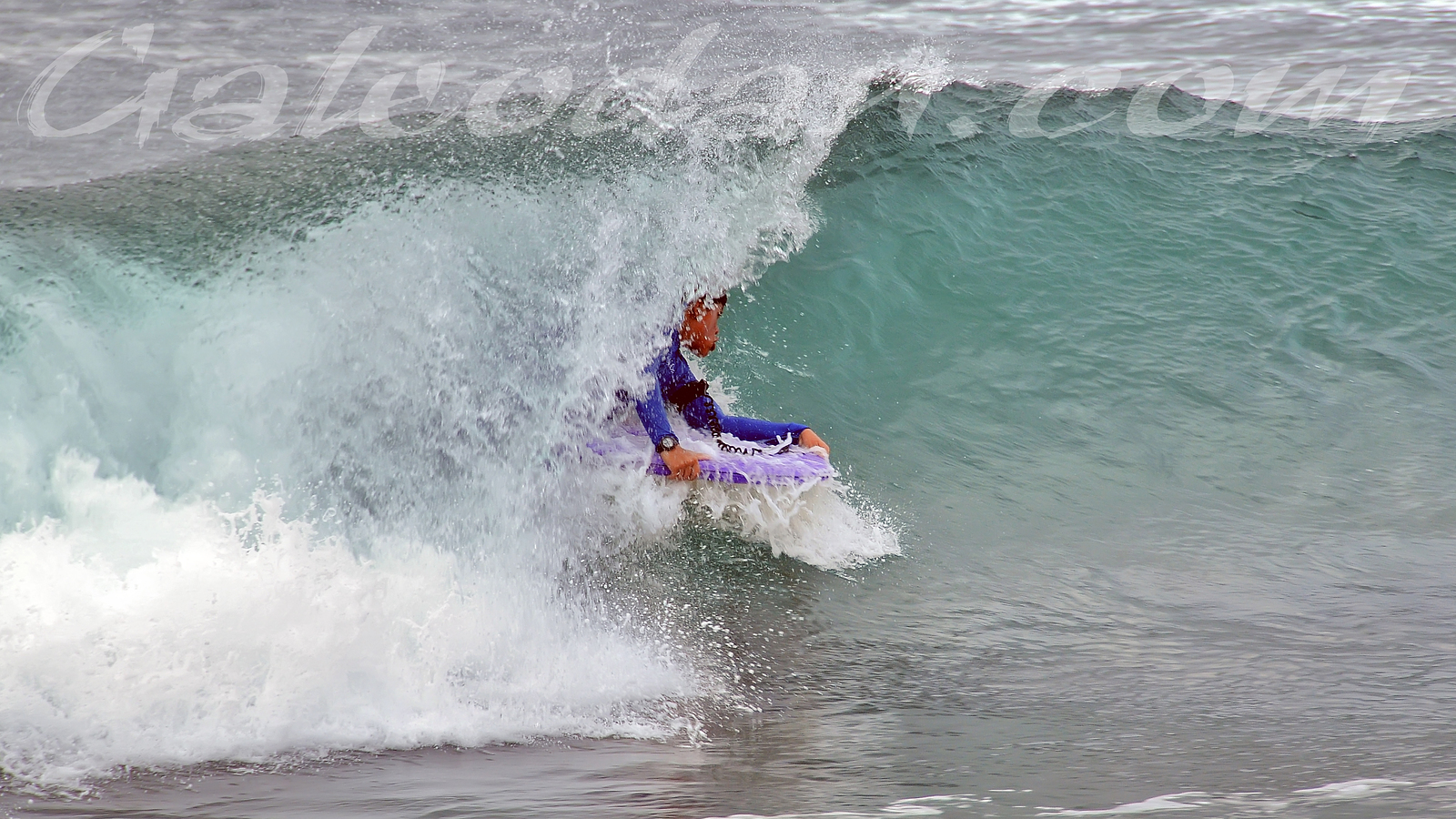 bodyboarding "El canyon"