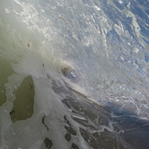 Close out barrel, Coronado Beaches