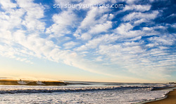 One Wave, Three Surfers, Salisbury Beach photo