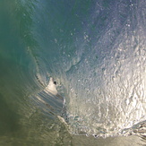 blue curtain, Hapuna