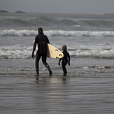 Master and grommet, Cox Bay