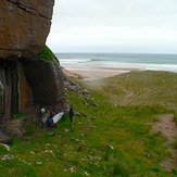 Camping spot at Sandwood Bay