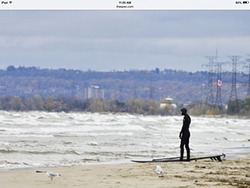October surf in Hamilton photo
