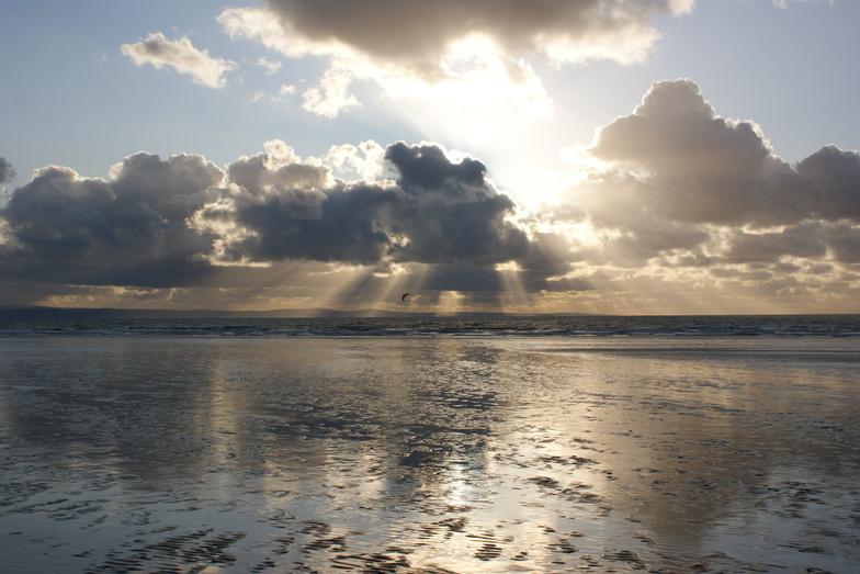 up in the air, Rest Bay