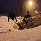 December late afternoon surf, Hamilton