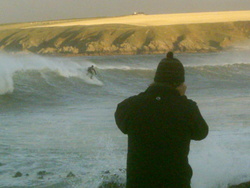 jonny mumbles, Sandend Bay photo