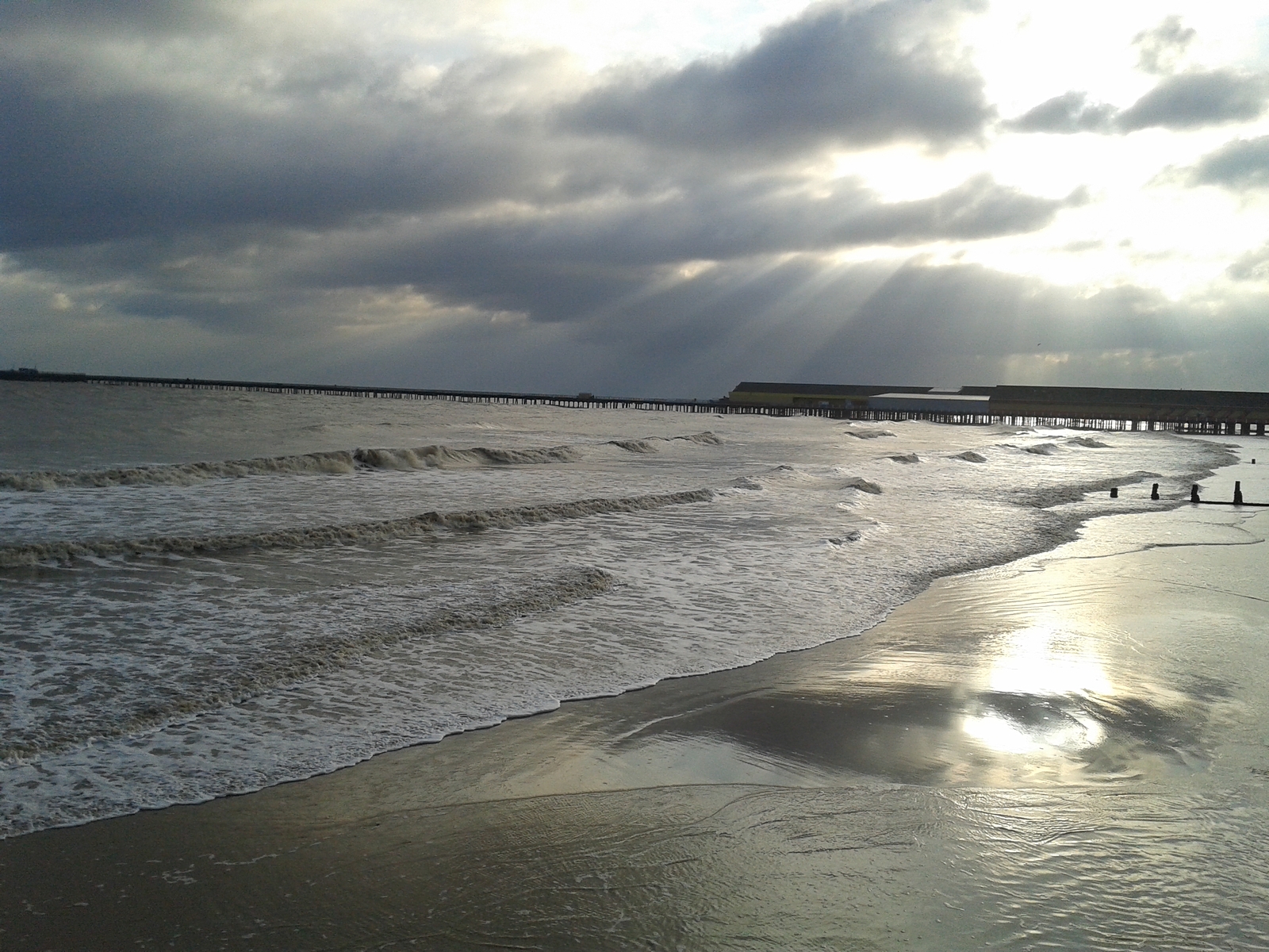 Winter sunshine, Walton-On-The-Naze