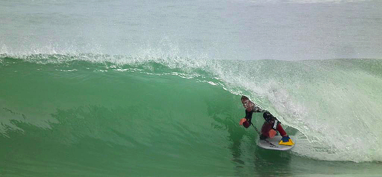 Derde Steen shore break