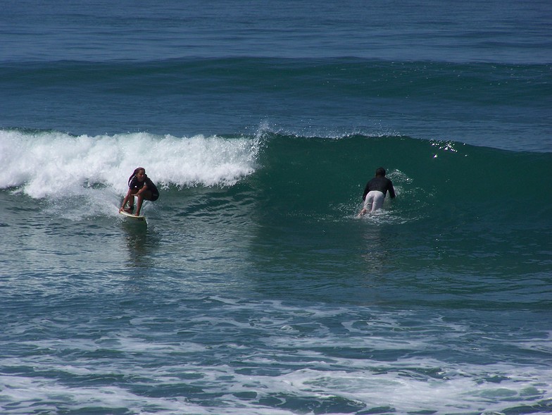 Katie backside at Cottons Pt., Cottons Point