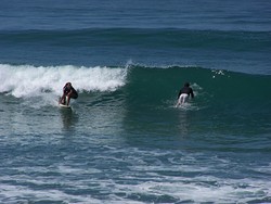 Katie backside at Cottons Pt., Cottons Point photo