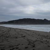 Hot Water Beach at midtide