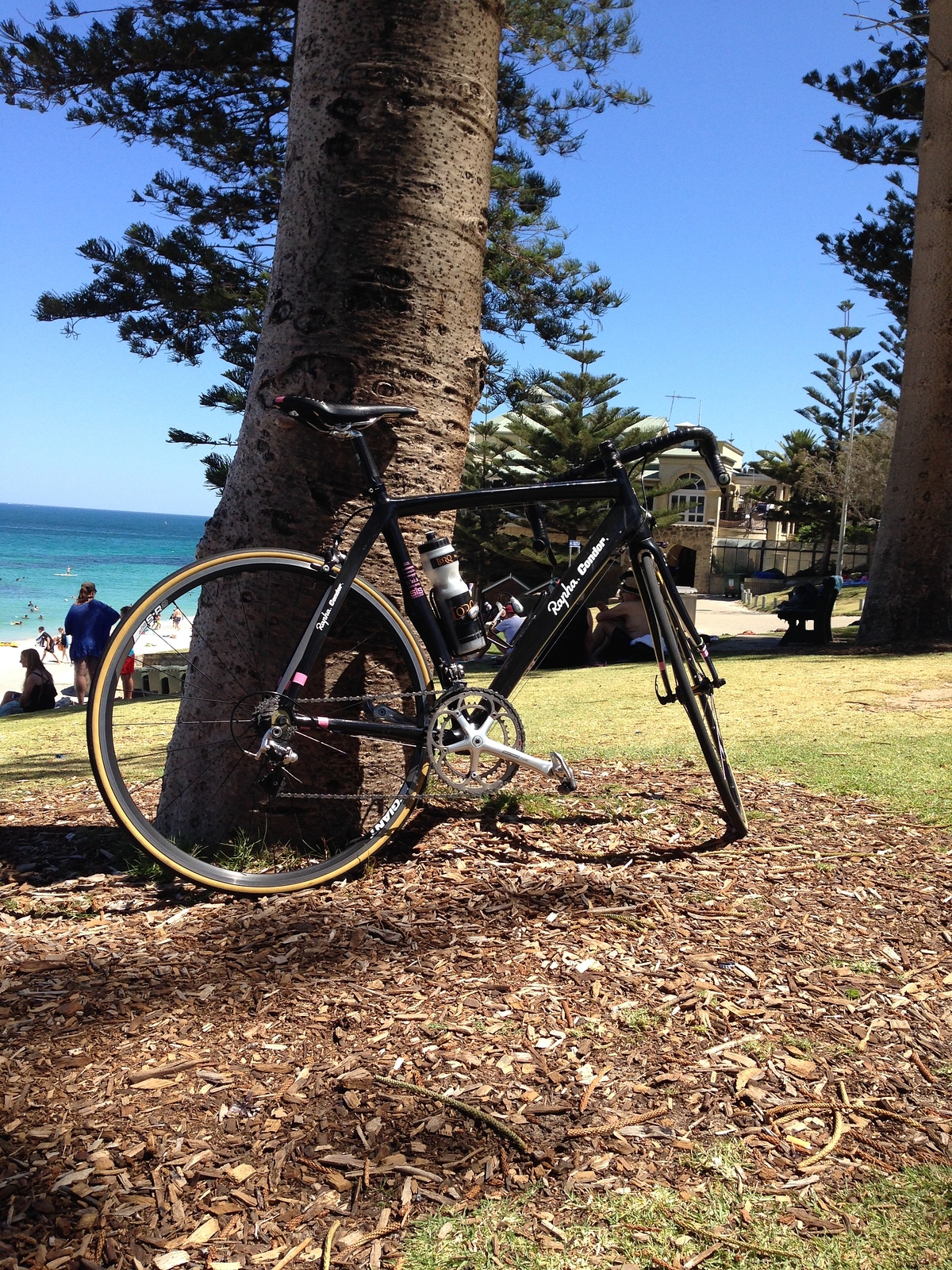 bike on Cottesloe beach