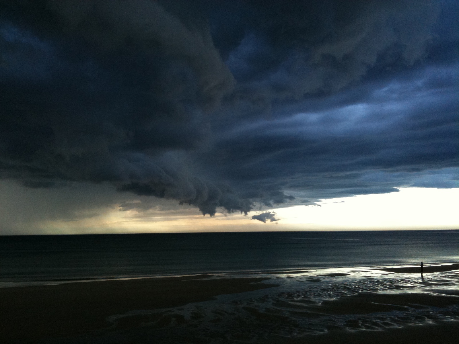 ekaitza, Hendaye Plage