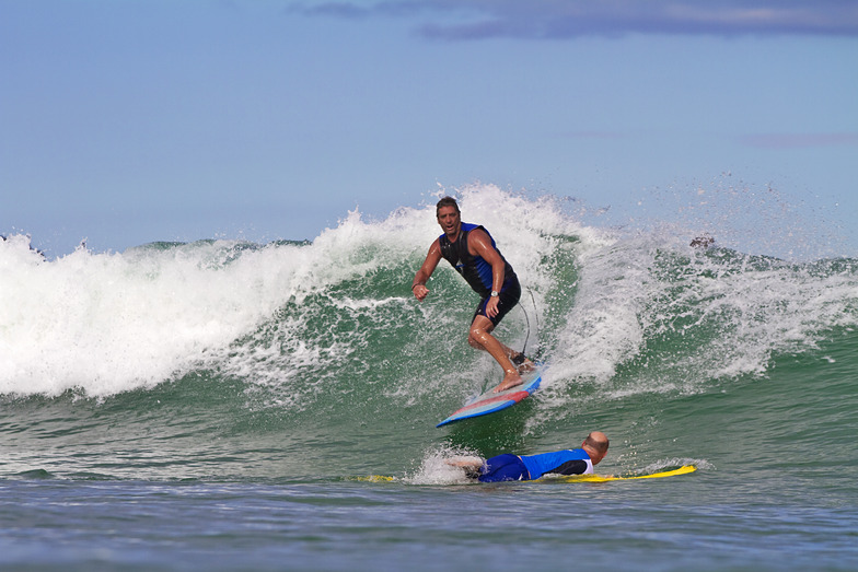 Whangamata Bar surf break