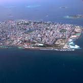 Male Atol, Maldives - from the air