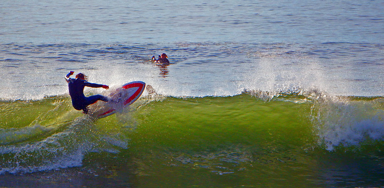 Morning carve, Broad Cove