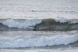 Afternoon Surf, Aberystwyth harbour trap photo