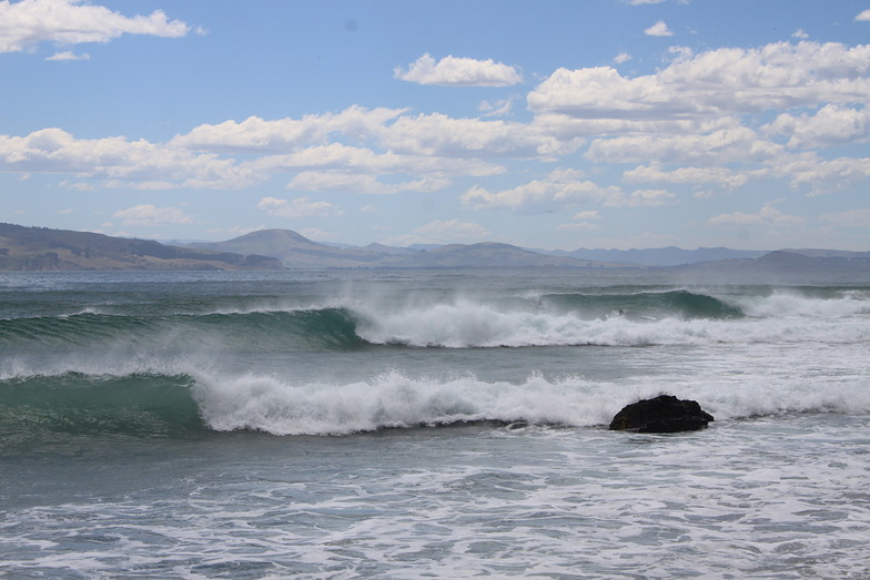 3-4ft mild offshore, Murdering Bay