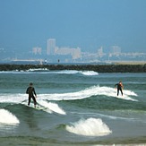 Surfing, El Porto Beach