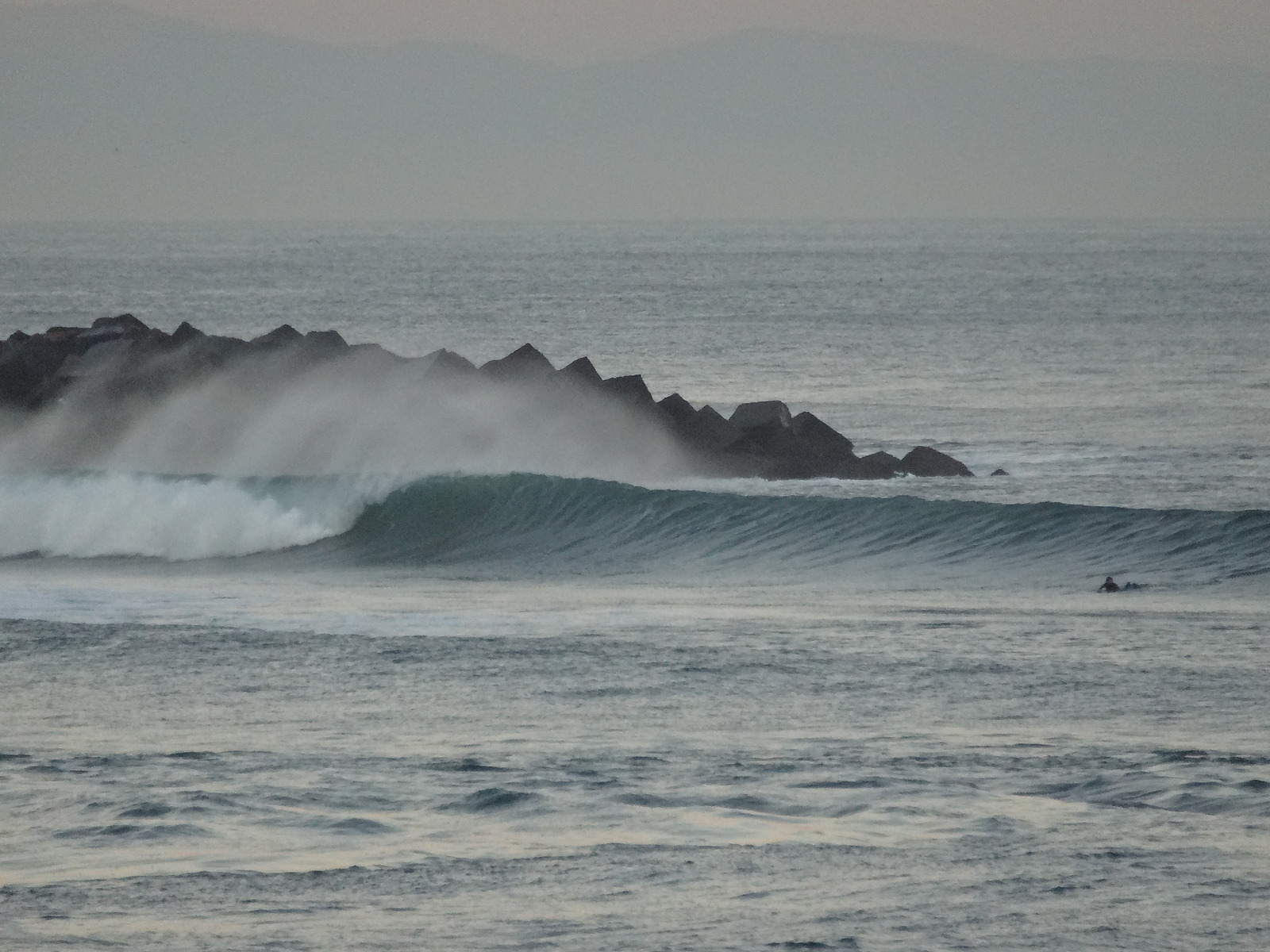 Viento sur, lineas perfectas, Playa de Gros