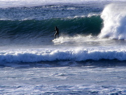 Skaill surfer, Bay of Skaill photo