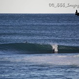 Josh Kaihe slides into Crisp Slab, Shark Island (Cronulla)