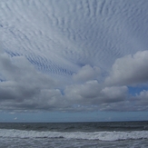 Alto cumulus clouds at Gillis