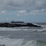 Tanker seen from Gillis/Dockweiler boundary