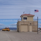 Lifeguard tower/station near Culver Blvd entrance., Gillis